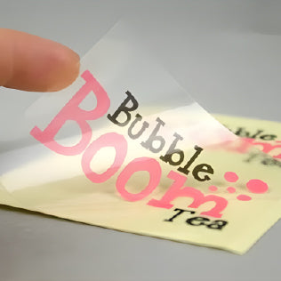 Clear stickers